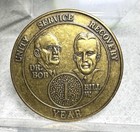 Alcoholics Anonymous Aa 1 Year Sober Bronze Sobriety Medallion Coin Dr  Bob