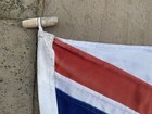 2 5yd Vintage Union Jack Flag X Large 230x115cm  Sewn Rope Toggle British  33