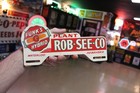Rare 1950 s Funk s Hybrids Seed Corn Plate Topper Painted Metal Sign Waterloo Ia