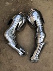 18g Steel Medieval Knight Arm Protection   Full Armor With Roundels For Reenactm