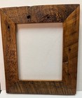6 Reclaimed Wood  Picture Frames  3 - 5x7  And   3- 8x10