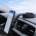 Reusable Suction Cup Magnetic Car Phone Mount Dashboard Windshield Holder