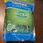 2 Oral B Glide Floss Picks Mint Flavor  Value Pack 150 Count Scope  c077 
