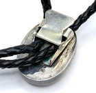 Vintage Sterling Silver Southwestern native American Style Bolo Tie