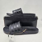 Unisex Adidas Adilette Comfort Slides  black    Gz5896   11 Men s - 12 Women s