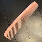 Vintage Unbranded Pink Comb Detangler 8  Durable Nylon Made In The Usa