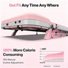 3 0hp Walking Pad With Incline 10  zmok Foldable Treadmills For Home With Handle