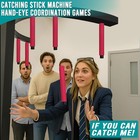 Catch Stick Arcade Game Machine Coin Operated Party Rental For Events Carnivals