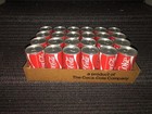 1 Flat Of  24 Coca Cola Coke 12 Oz 1970 s Steel Cans All Empty  Sealed Unopened