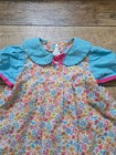Vintage Toddler baby Dress Size 9-12 Handmade