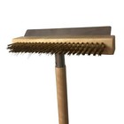Pizza Oven Brush Head With Scraper  no Handle 