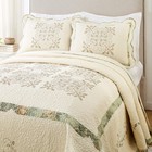 Mary Jane s Home Vintage Treasure Pillow Sham - Lightweight Breathable All Seaso