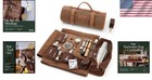 Bar Tool Kit Bag With Cocktail Shaker Set Portable Travel Bar Accessories
