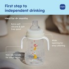 Trainer Sippy Cup For Toddlers 1-3  8 Oz  Transition Drinking Cup With Extra-   