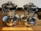 Pair Of Large Enkes 28asc Self  Tailing Stainless 2 Speed Winches 8 1 4  Bases