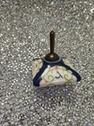 Vintage 1993  Dreidel Porcelain Ceramic  Hebrew Letters Hanukkah Chanukah