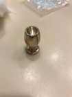 New-set Of 6 Wine Goblet Place Card Holders W basket-silver Plated-miniature 1 