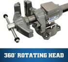 Wilton Multi-purpose Bench Vise 5-1 2  Jaw Width 5  Max Jaw Opening 2-3 4 throat
