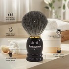 Shaving Brush Kit For Men  4 In 1 Shaving Brushes Set Includes Badger Hair Sh   