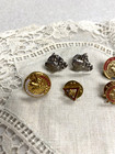 Vintage Fhc Wotm Moose Lodge Legion Heart Gold Tone Pin Brooch Ring Necklace Lot