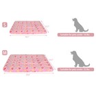 Self Warming Pet Bed Cushion Pad Dog Cat Cage Kennel Crate Soft Cozy Mat Blanket