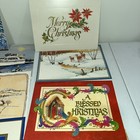 Lot Of 37 Vintage Unused Famous Artist s Studio Christmas Greeting Cards