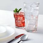 12pc Glass Tremont Tall And Short Faceted Tumbler Set - Threshold