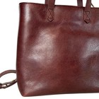 Madewell Tote The Zip-top Medium Transport Crossbody Leather Oxblood Burgundy