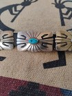 Tommy Singer Early Vintage Sterling Silver   Turquoise 38  Inch Concho Belt  