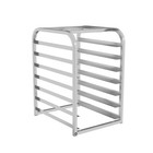 7 Pan End Load Countertop Half Sheet bun Pan Rack
