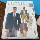 Vintage Mens Sewing Pattern Lot Mccalls Simplicity Butterick Jackets Shirts   