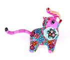 Oaxacan Wood Carving Claudia Jimenez Elephant Mexican Folk Art Alebrije Mexico