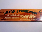 Vtg Wood Spanking Paddle Board Of Correction Funny Yellowstone 17 5   