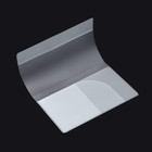 5 Pack Clear Passport Cover  Clear Passport Holder Travel Document Organizer  Pl