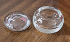 Heavy Lead Crystal Powder Vanity Jar     Top   2-1 4  Opening  Powder Jar