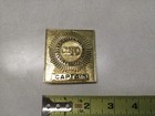 Command Security Corporation    captain Square Metal Chest Badge