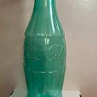 Vintage Coca-cola Coke 23  Giant Bottle Coin Bank Green Flexcraft Piggy Bank