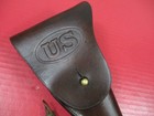 Wwi Us Army Aef M1916 Leather Holster M1911 Pistol  Mrkd  Sears Cwm - Very Nice