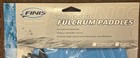 Swim Finis Zoomers Fulcrum High Speed Pool Paddles Blue Plastic Xxl 180lb   Up