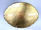 Vintage Hand Painted Gilded Florentine Style Tray Signed Belagio Italy 16  X 12 