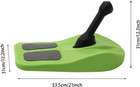 Snow Sled For Adults   Kids - Kids Sledding Snowboard With Handle  Lightweight C