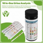100 Strips Urine Test Strip 10 Parameters Ph Urine Test Strips Easy To Operate