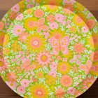 Vintage Hallmark Butterfly Tray Flower Power Mod 60s 70s Retro Mid Century Htf