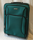American Tourister Softside 3 Piece Luggage Set Darker Green 2 Handbags 1 Roller