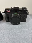 Vintage Time Magazine Promotional 35mm Film Camera With Case And Strap