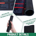 Mouse Pad Shortcuts 26x21x0 2cm Cheat Sheet Desk Pad Shortcuts Mousepad Anti-sli