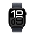 Apple Watch Series 10  gps  46mm Case W Ink Sport Loop Jet Black Mwwr3lw a 2024