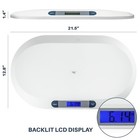 Smart Weigh Comfort Baby Scale  44 Pound Capacity  3 Weighing Modes