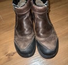 Ariat Women s Barnyard Boot Side Zip Leather Slip Resistant Shoe 7b