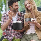 Thermo For Hot Food Adults 40oz Soup Lunch Containers Large  Black 